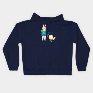 Fionna the cat mom, Adventure Time / Fionna and Cake fan art Kids Hoodie